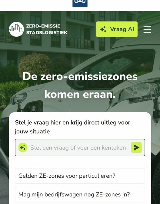 Zero emissie zones: steekt de Tweede Kamer een spaak in het wiel?